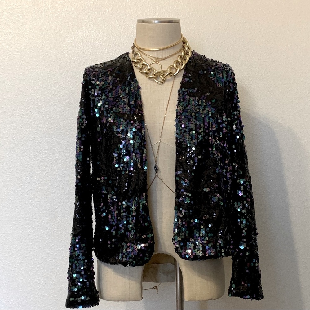 Revolve Sequin Blazer